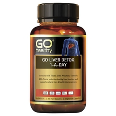 Viên uống thải độc gan Go Healthy Liver Detox 1 A Day 60 viên