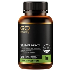 Viên uống thải độc gan Go Healthy Liver Detox 1 A Day 60 viên