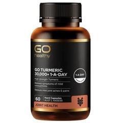 Viên uống tinh chất nghệ GO Healthy Go Turmeric 30,000+ 1-A-Day 60 viên