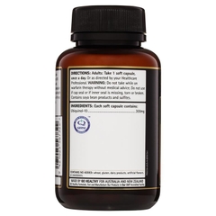 Viên uống hỗ trợ sức khỏe tim mạch Go Healthy Ubiquinol 300mg Maximum 30 viên