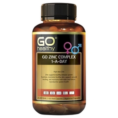 Viên uống bổ sung kẽm Go Healthy Zinc Complex 1 A Day 120 viên