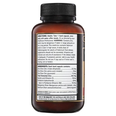 Viên uống bổ sung kẽm Go Healthy Zinc Complex 1 A Day 120 viên