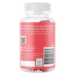 Kẹo dẻo Haircarebear Hair Skin Nails Gummies 60 viên