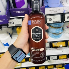 Dầu gội dưỡng ẩm tóc Hask Coconut Oil Nourishing Shampoo 355ml