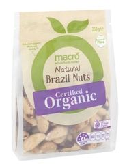 Hạt hạch hữu cơ Macro Organic Brazil Nuts 250g