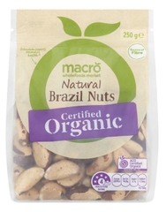 Hạt hạch hữu cơ Macro Organic Brazil Nuts 250g