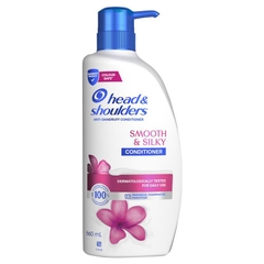Dầu xả chống gàu Head & Shoulders Smooth & Silky dưỡng tóc mềm mượt