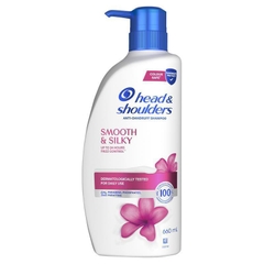 Dầu gội Head & Shoulders Smooth & Silky giúp tóc mềm mượt