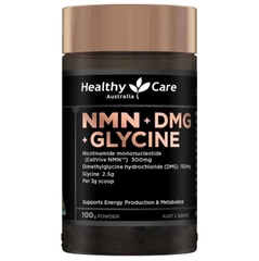 Bột hỗ trợ năng lượng & ngủ ngon Healthy Care NMN + DMG + Glycine