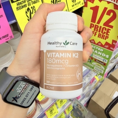 Viên uống bổ sung Vitamin K2 180mcg Healthy Care hỗ trợ xương