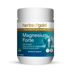 Viên bổ sung magiê Herbs of Gold Magnesium Forte