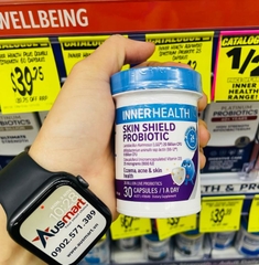 Viên uống bảo vệ sức khỏe da Inner Health Skin Shield 30 viên