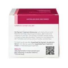 Kem dưỡng da John Plunkett's Superfade De Pigment Moisturiser 50g