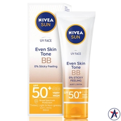Kem BB Cream Nivea Sun UV Face Sunscreen SPF50 50ml
