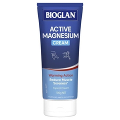 Kem bôi giảm đau cơ Bioglan Active Magnesium Cream 100g