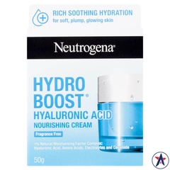 Kem dưỡng ẩm Neutrogena Hydro Boost Hyaluronic Acid Nourishing Cream 50g