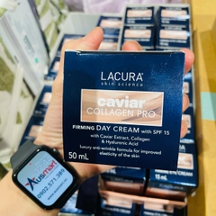 Kem dưỡng ban ngày trứng cá tầm Lacura Caviar Collagen Pro 50ml