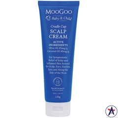 Kem trị viêm da đầu tiết bã MooGoo Baby & Child Cradle Cap Scalp Cream 120g