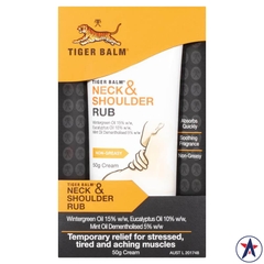 Kem xoa bóp cổ vai gáy Tiger Balm Neck & Shoulder Rub 50g