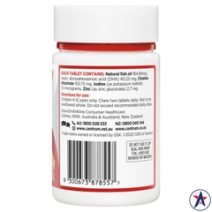 Kẹo bổ não cho bé Centrum Kids Brain Fuel 50 viên