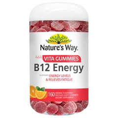Kẹo dẻo bổ sung Vitamin B12 Nature's Way Adult Vita Gummies B12 Energy