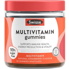 Kẹo dẻo Vitamin tổng hợp Swisse Multivitamin Gummies 60 viên