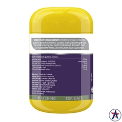 Kẹo dẻo tăng miễn dịch Nature's Way Kids Smart Triple Immune Support 50 viên