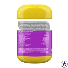 Kẹo vitamin + sắt Nature's Way Kids Smart High Strength Multi + Iron 40 viên