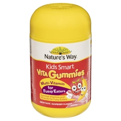 Kẹo vitamin tổng hợp cho bé biếng ăn Nature's Way Kids Smart Vita Gummies Multi Vitamin for Fussy Eaters 60 viên