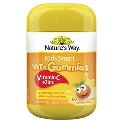 Nature's Way Vitamin C + Zinc Kids Smart Vita Gummies