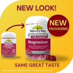 Kẹo dẻo bổ sung Magie Nature's Way Extra Strength Magnesium Gummies