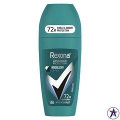 Lăn khử mùi cho nam Rexona Men 72 Hours Advanced Protection Invisible Dry Ice Fresh 50ml
