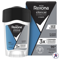 Lăn khử mùi cho nam Rexona Men Clinical Protection Clean Scent 45ml