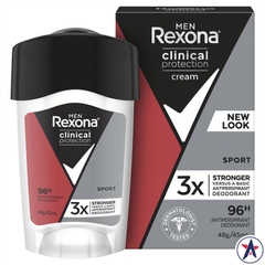 Lăn khử mùi Rexona Men Clinical Protection Antiperspirant Deodorant Sport 45ml