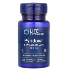 Viên uống bổ sung vitamin B6 Life Extension Pyridoxal 5'-Phosphate Caps 100 mg