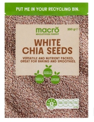 Hạt chia trắng Macro White Chia Seeds 350g