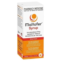 Siro bổ sung sắt Maltofer Oral Iron Syrup 100mg