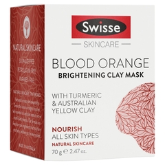 Mặt nạ đất sét giúp làm sáng da Swisse Skincare Blood Orange Brightening Clay Mask 70g