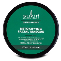 Mặt nạ đất sét thải độc da Sukin Detoxifying Clay Masque 100ml