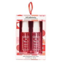 Xịt thơm toàn thân McoBeauty Holiday Collection Mini Body Mist Duo Set No.1 & No.3