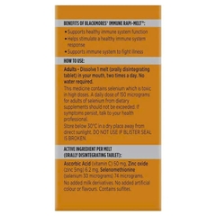 Viên ngậm tăng đề kháng Blackmores Immune Rapi-Melt