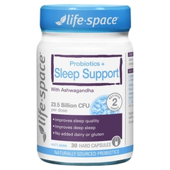 Men vi sinh cải thiện giấc ngủ Life Space Probiotics + Sleep Support 30 viên