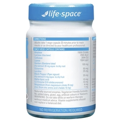 Men vi sinh Úc Life Space Probiotic Digestive Enzymes 60 viên
