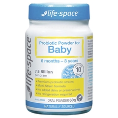 Men vi sinh cho bé Life Space Probiotic Powder for Baby