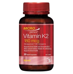 Viên uống bổ sung Microgenics Vitamin K2 180mcg