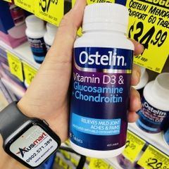 Viên uống bổ xương khớp Ostelin Vitamin D3 & Glucosamine + Chondroitin