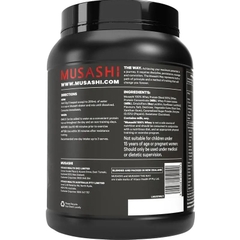 Bột Protein tăng cơ Musashi 100% Whey