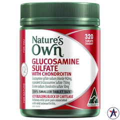 Nature's Own Glucosamine Sulfate & Chondroitin 320 viên bổ xương khớp
