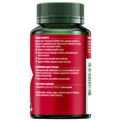 Viên bổ sung vitamin D3 Nature's Own 1000IU