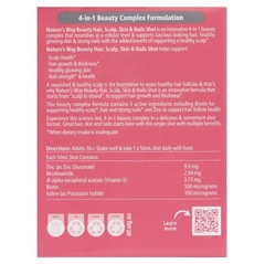 Natures Way Beauty Hair Scalp Skin & Nails Shots đẹp tóc, da & móng